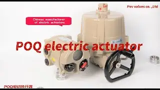 POQ electric actuator Chinese factory supplier
