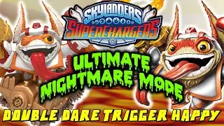 Skylanders Superchargers Ultimate Nightmare Mode: Double Dare Trigger Happy (Attempt 1)