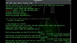 [HOW TO] Install mysql on opensuse leap 42.1 in terminal