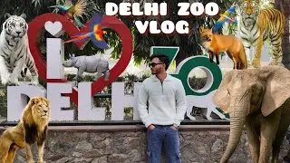 Namaste dosto ❤✨, aaj hum explore karenge Delhi Zoo aur dekhne wale hain real wild animals!”🐘🦁🐾