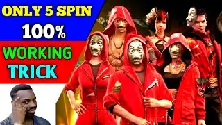 TOP 5 SPIN IN TWO HEIST BUNDLE || FREE FIRE HEIST ROYAL EVENT || FREE FIRE NEW EVENT |MONEY HEIST