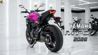 Yamaha MT-07 2026ONovoMonstro das Ruas Chegou! SurpreendenteTecnol&oacute;gicae Imbat&iacute;vel | Rev Brazil 2026