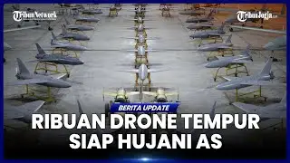 IRAN AKTIFKAN RIBUAN DRONE TEMPUR, BALASAN SERANGAN AKAN MENYAKITKAN