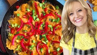Kelsey Nixon's Seriously Sizzling Skillet Nachos!