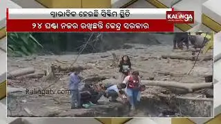 Situation of Sikkim getting normal after flash flood || Kalinga TV
