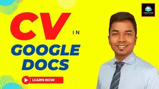 How to Make a SMART CV in Google Docs in 5 Minutes | গুগল ডকস এ সিভি তৈরি | Google Docs Resume