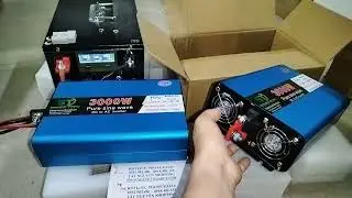 Bộ chuyển đổi điện Sin Chuẩn 3000W từ 12V  24V 48v sang 220V Sin Chuẩn 3000w-SOYER TECH mã ST-23A