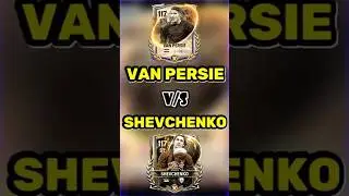 WHO IS BETTER?? Van Persie 112 ST 🆚 Shevchenko 112 ST in Fcmobile #fcmobile #fifa #shorts