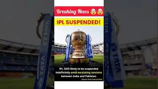 IPL suspended🤯🤯😱||IPL matches||#shorts #shortsfeed #breakingnews #ipl #rcb #csk #facts #latestnews