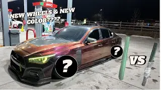 NEW WHEELS FOR MY Q50! & G37 UPDATES