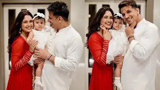 Yuvika Chaudhary and Prince Narula's daughter Eekleen's looks like Carbon copy of Prince 💕
