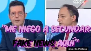 Xabier Lapitz, el P E R I O D I S T A que frena el BULO sobre Irene Montero en directo