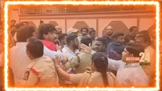 MIM Workers Attack Feroze Khan in Nampally - MIM Vs Congress Fight