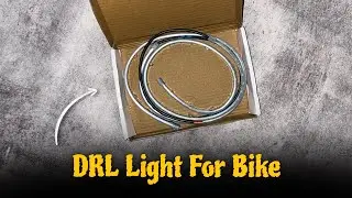 Meet Panther 💡 | DRL Light Installed on Xtreme 125R 🏍️ | Night & Day Glow Look ⚡