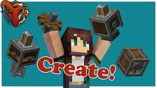 Getting Started with the Create Mod! DragonForgeSMP #6