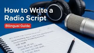 How to Write a Radio Script | Bilingual Guide for Journalism Students