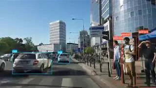 Object Detection on Traffic - SSD with MXNet code - 4K Video