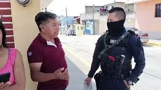 CIUDADANOS INTERVENIDOS POR ENCAPÚCHADOS DE LA SSP