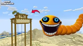 I FOUND a FORBIDDEN HUNGRY WORM 😨 That Shouldn’t Exist in Minecraft