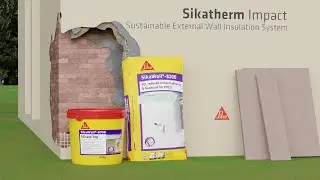 Sikatherm&reg; Impact: Low carbon, bio-based external wall insulation system