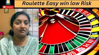 Low risk #Roulette winning strategy with less betting money and sure profit win game play in tamil.