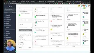 Assigning a contact to a task in the task management system for GHL