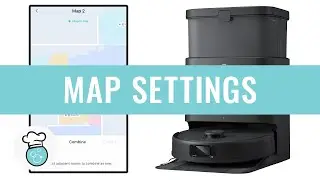 ECOVACS DEEBOT N30 Omni Map Settings Tutorial