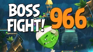 Angry Birds 2 Boss Fight 136! Chef Pig Level 966 Walkthrough - iOS, Android
