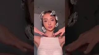 heatless curls with aluminum foil: voluminous hair overnight