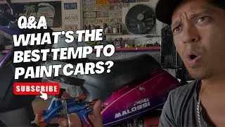 The BEST Temperature to Paint Cars In for PRO Finishes - Auto Body & Paint Q&A