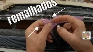 formas de remalhar em tricô à máquina
