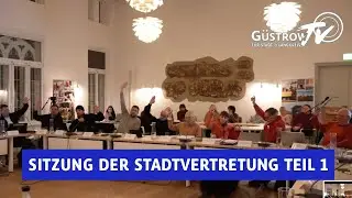 Seniorenbeirat Bützow , Sitzung der Stadtvertretung Teil 1
