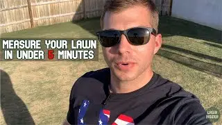 MEASURE MY LAWN | No Tools Required [FAST]