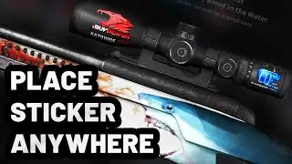 Apply Stickers ANYWHERE (CSGO / CS2 Crafting Concept)