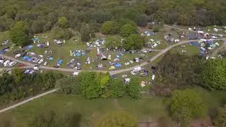 Coniston Hall Campsite shot on Mavic Air2