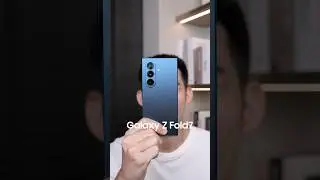 Unboxing Galaxy Z Fold7 in Blue Shadow