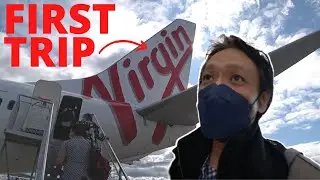 #256 A Virgin Australia Newbie: My First Flight Experience from Hobart to Melbourne