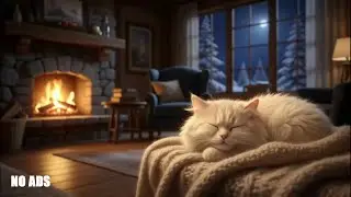 Peaceful Cat Sleep 🐈🌙 | Deep Relaxation Video for Sleep, Study, and Stress Relief