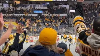 Nashville Predators 2025 Goal Horn LIVE! 🚨