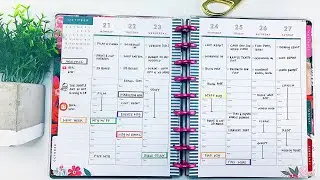 Weekly Plan With Me: Functional Spread #happyplanner #planwithme