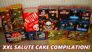 XXL SALUTE CAKE COMPILATION AN SILVESTER! DUMBUM, BLITZ RUMS, TITANIUM SCREAM, TERREMOTO UND THUNDER