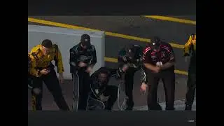 Layne Riggs burnout - 2025 NASCAR Truck Series Pocono