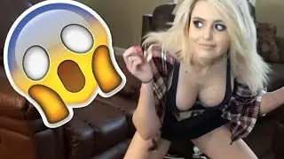 WHITE GIRL DANCES!