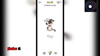 How to pass Brain out level 66? Comfort my dog
