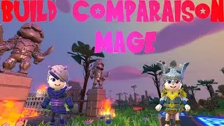 build grand mage VS mon build ( portal knights )