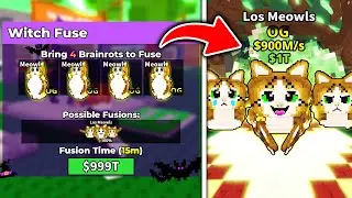 ROBLOX New Los Meowls - Fusing 4 OG Meowl Brainrots - Indonesian Event in Steal a Brainrot