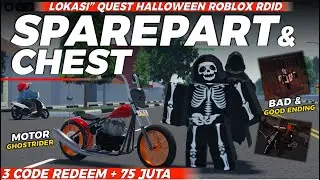 Спасите дух Беджо от проклятия‼️ Roblox Drag & Drive Simulator Indonesia Halloween Quest