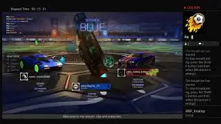 Burnleys-Finest, Faze_TryHard1- and ExoticNoob-_- on Rocket League