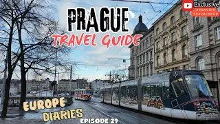 Prague Day Tour | Places to Visit in Prague | Local Transportation | Tram Ride | Walking Tour 4K
