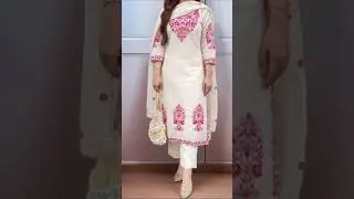 latest Punjabi machine work suit designs❤️handwork suit punjabi #kaurdesigner #fashion #suit #dress